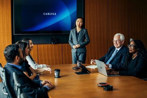 Boardroom meeting at Carlyle